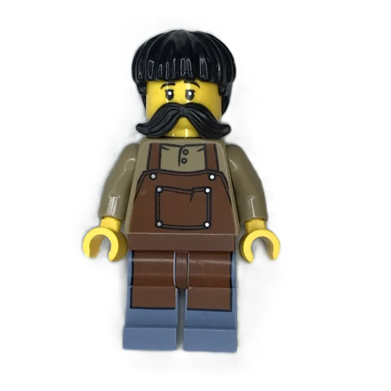 Fish Seller, Reddish Brown Apron — dans quels sets LEGO ? (fig-016956) | Brick Broker