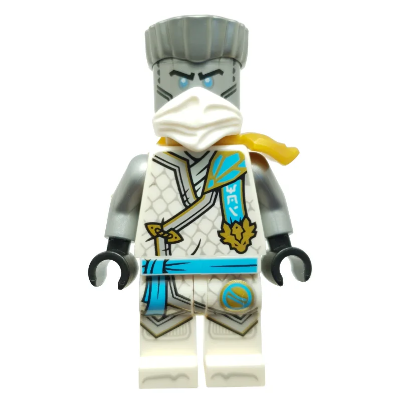 Zane, White Robes and Bandana, Shoulder Armor — minifigurine LEGO | Brick Broker