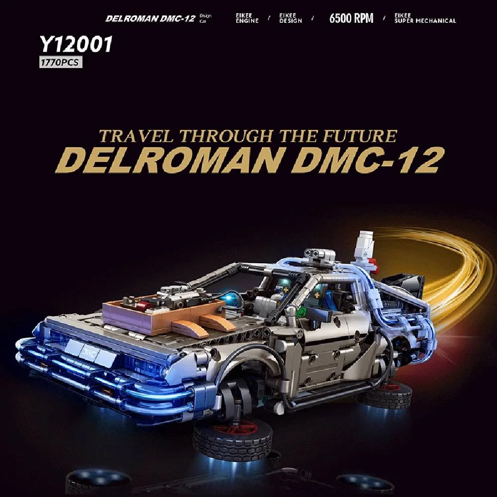 Eikee Retour vers le futur DELROMAN DMC-12 (EIKEE-Y12001) - prix | Brick Broker