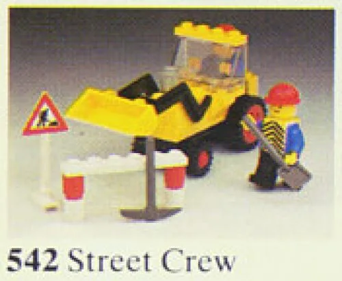 LEGO 542 Équipe de Rue - prix et où acheter | Brick Broker