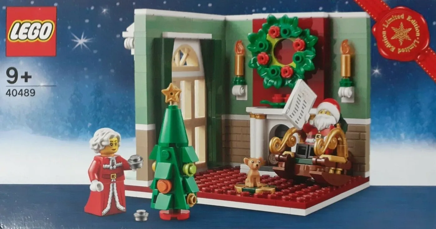 LEGO 40489 Le salon de M. et Mme Claus - prix | Brick Broker
