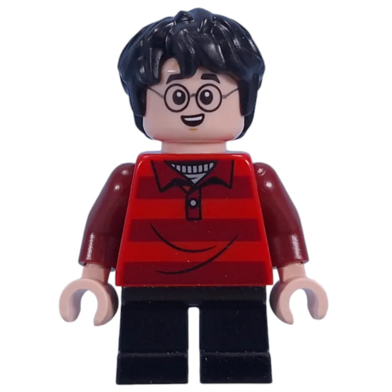 Harry Potter, Red/Dark Red Sweater, Short Bla… — minifigurine LEGO | Brick Broker