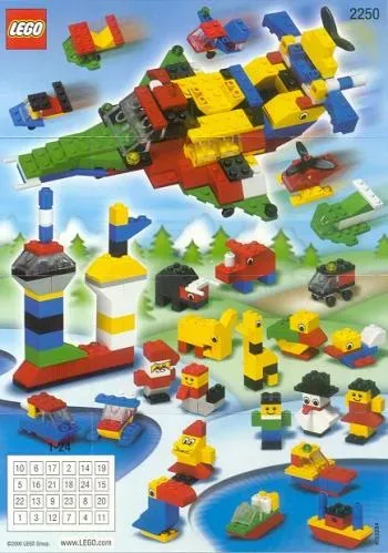 LEGO 2250 Calendrier de l'Avent 2000 - prix | Brick Broker