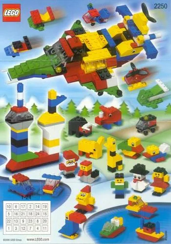 LEGO 2250 Calendrier de l'Avent 2000 - prix | Brick Broker