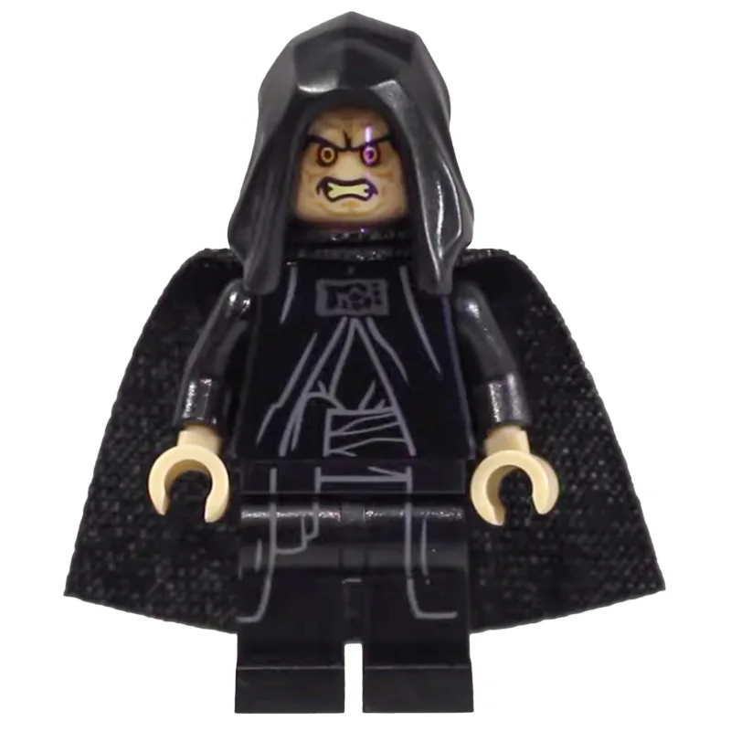 Emperor Palpatine, Tan Skin, Open Hood (19888… — minifigurine LEGO | Brick Broker