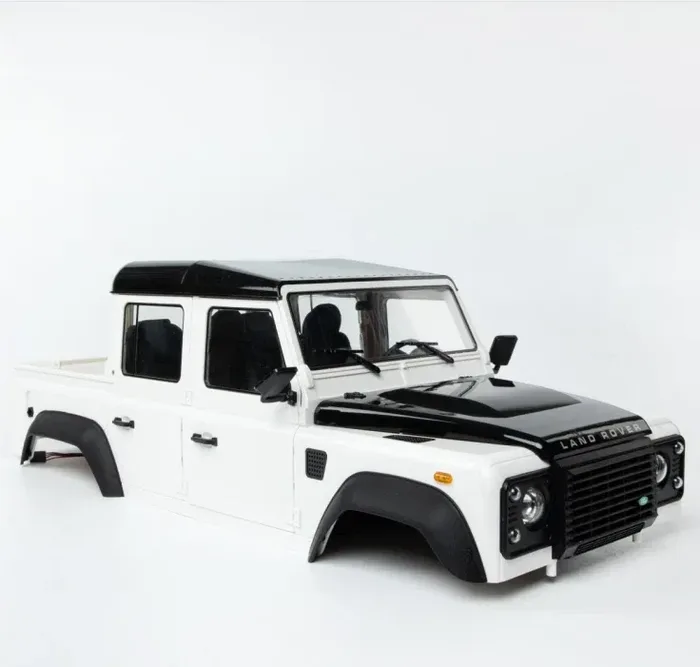 CaDA Double E RC Land Rover Defender Version Pickup Carrosserie Blanche | SY101-002 (CADA-205000E1020002) - prix | Brick Broker