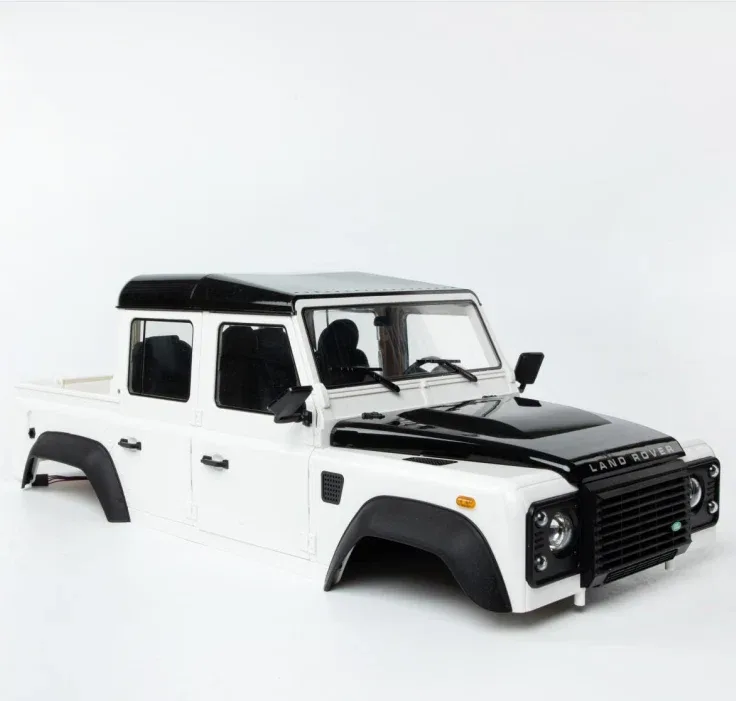 CaDA Double E RC Land Rover Defender Version Pickup Carrosserie Blanche | SY101-002 (CADA-205000E1020002) - prix | Brick Broker