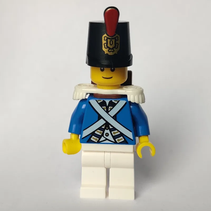 Soldier (Bluecoat) - Smile — dans quels sets LEGO ? (fig-004715) | Brick Broker