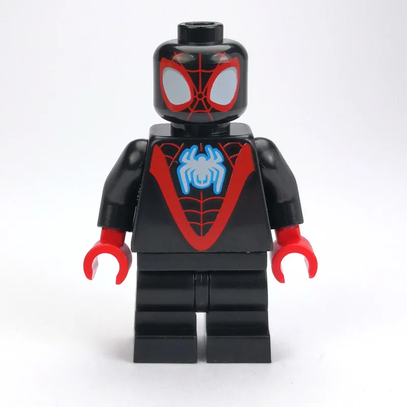 Spin / Spider-Man (Miles Morales), Medium Bla… — minifigurine LEGO | Brick Broker