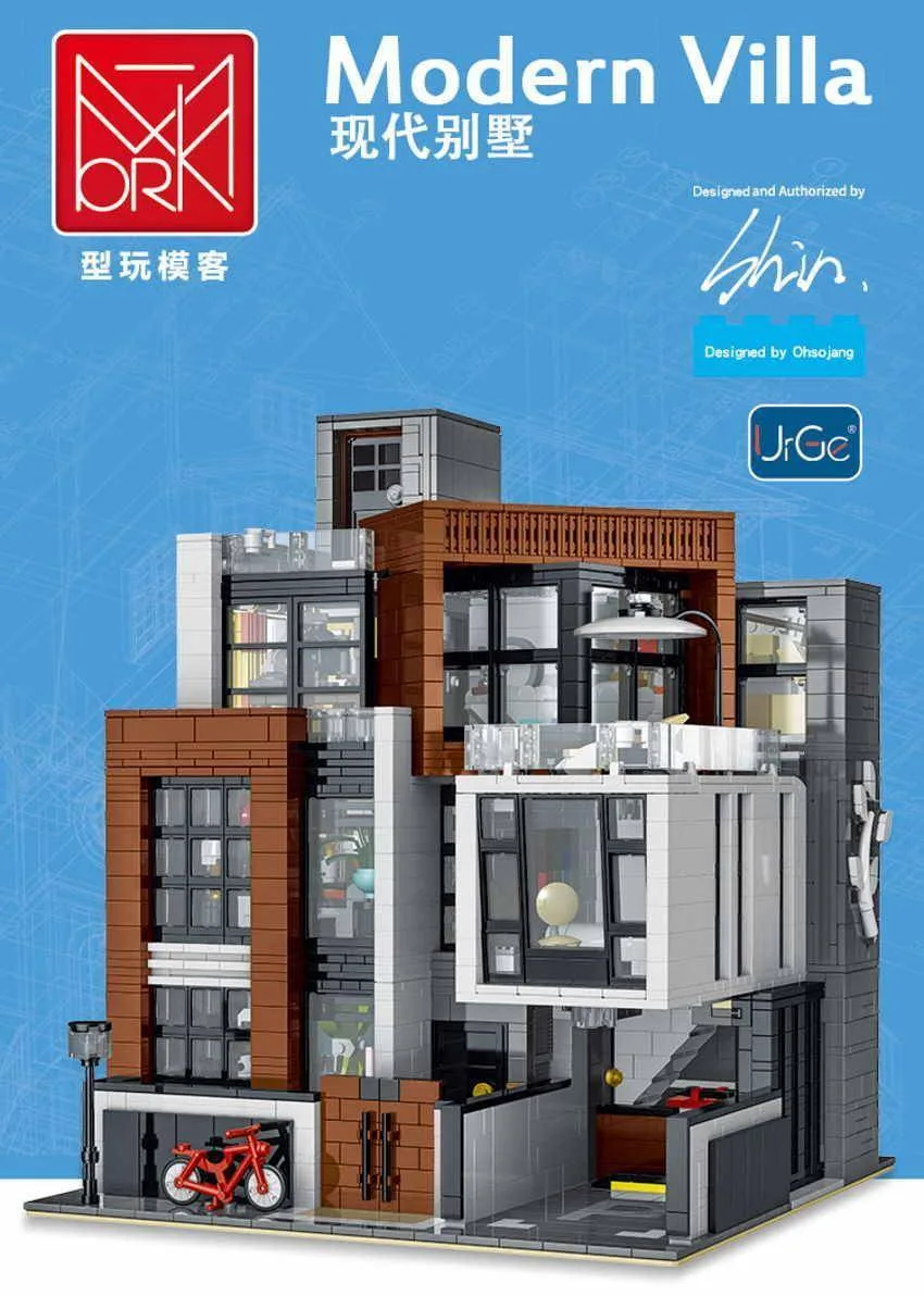 Mork Villa moderne marron Cube (MOR-010204) - prix | Brick Broker