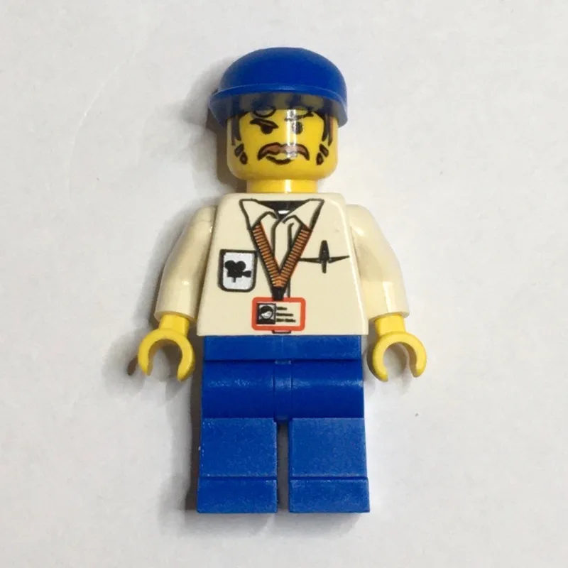 Cameraman - Blue Legs, Blue Cap — dans quels sets LEGO ? (fig-000376) | Brick Broker