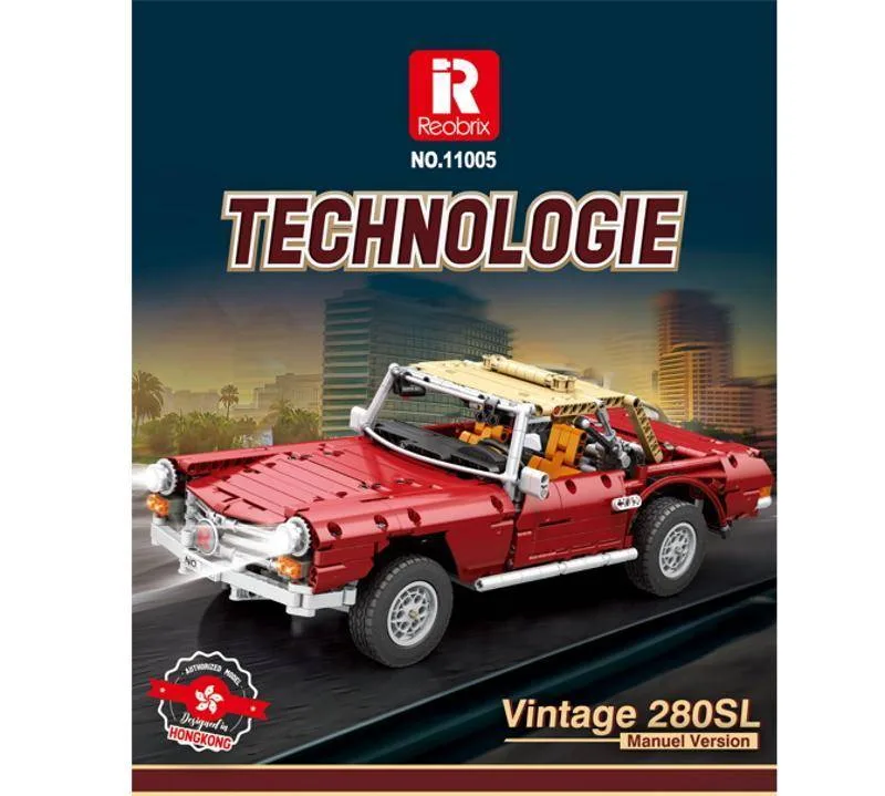 Reobrix Voiture de collection 280SL (REO-11005) - prix | Brick Broker