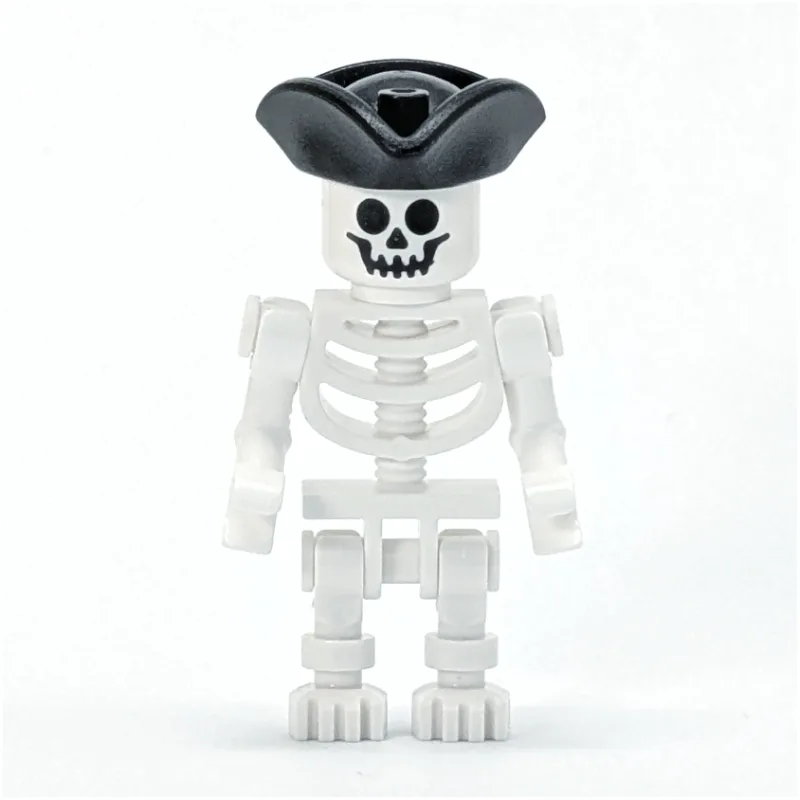 Skeleton, Standard Face, Bicorne Hat (78132 T… — minifigurine LEGO | Brick Broker