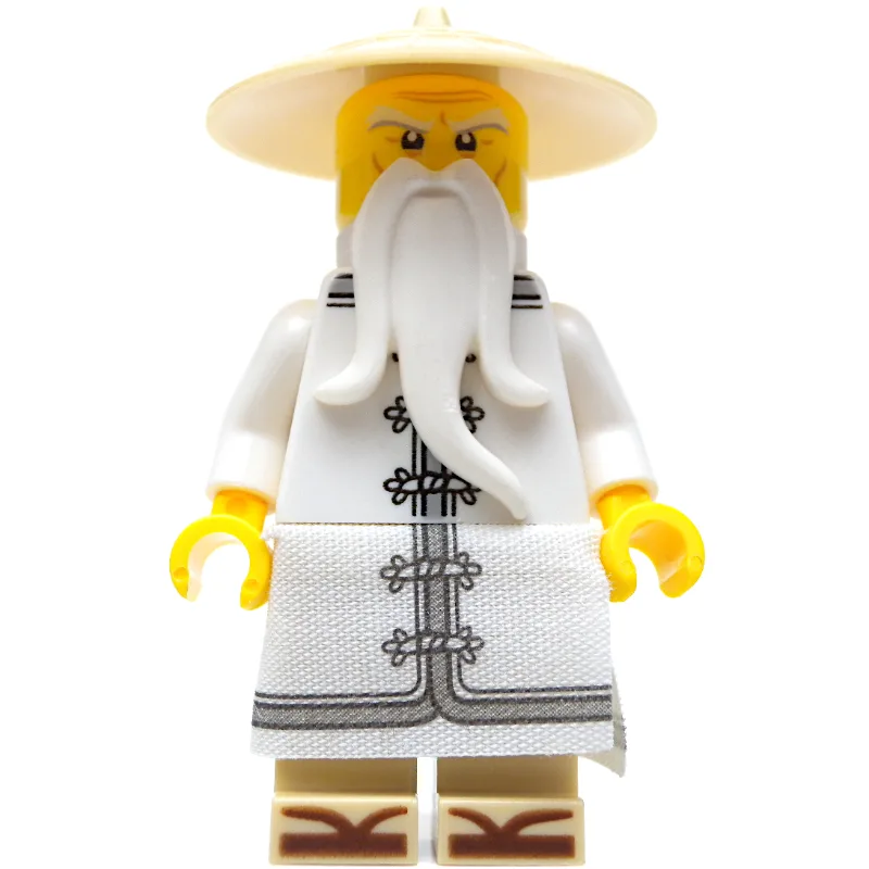 Master Wu in White Robes (LEGO Ninjago Movie) — minifigurine LEGO | Brick Broker