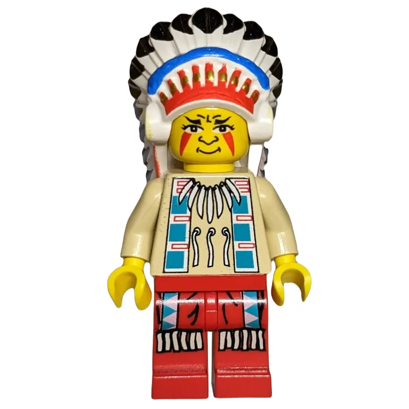 Indian Chief — dans quels sets LEGO ? (fig-000734) | Brick Broker