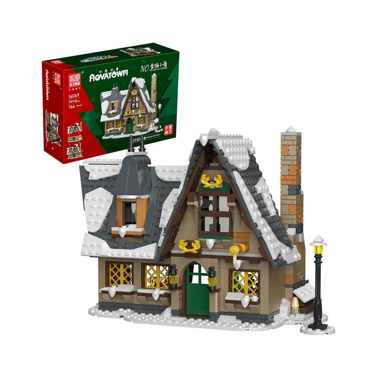 Mould King Cottage de Noël (MOU-16049) - prix | Brick Broker