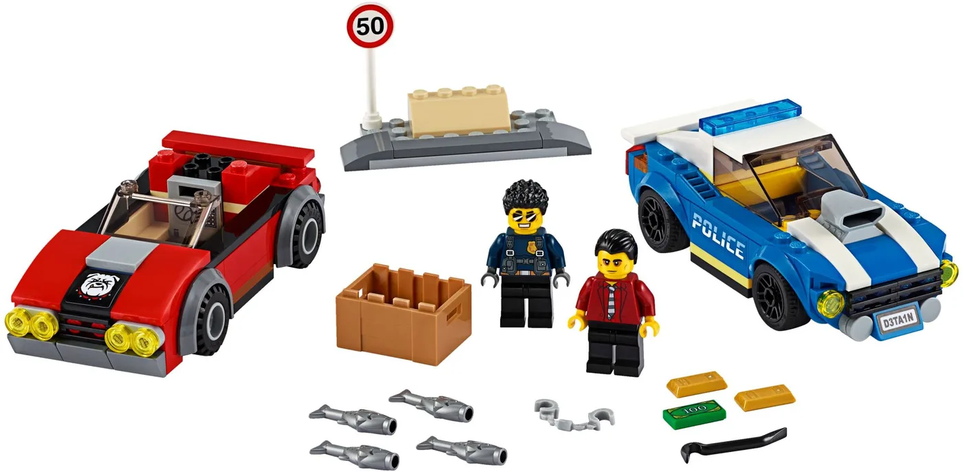 LEGO 60242 Arrestation sur l'Autoroute par la Police - prix | Brick Broker
