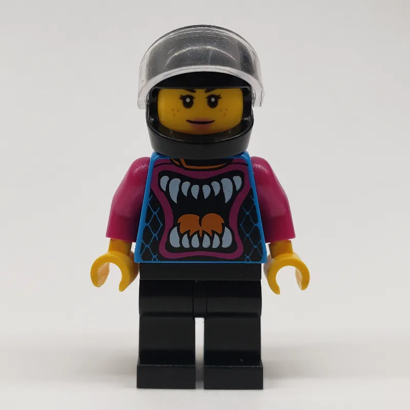 Ann, Stunt Rider Outfit — dans quels sets LEGO ? (fig-011828) | Brick Broker