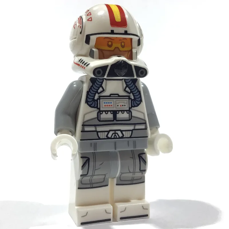 Clone Pilot, Open Helmet with Yellow and Red… — minifigurine LEGO | Brick Broker