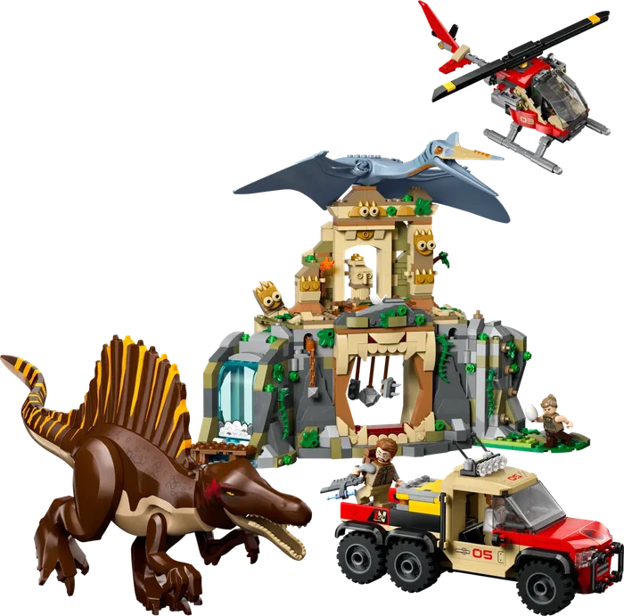 LEGO 76976 Mission Aérienne : Spinosaure & Quetzalcoatlus - prix | Brick Broker