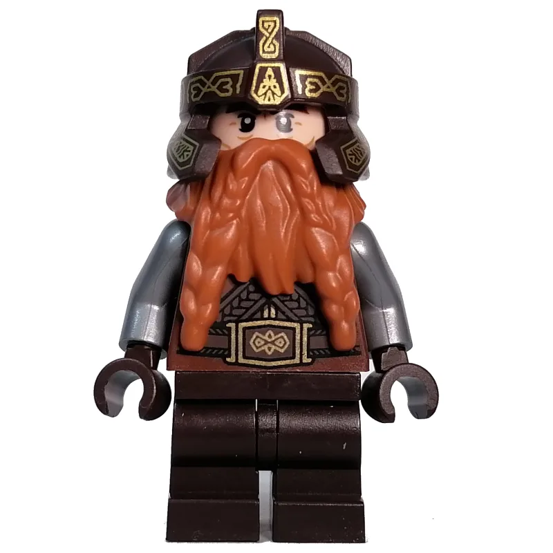 Gimli - Dark Brown Helmet — dans quels sets LEGO ? (fig-013602) | Brick Broker