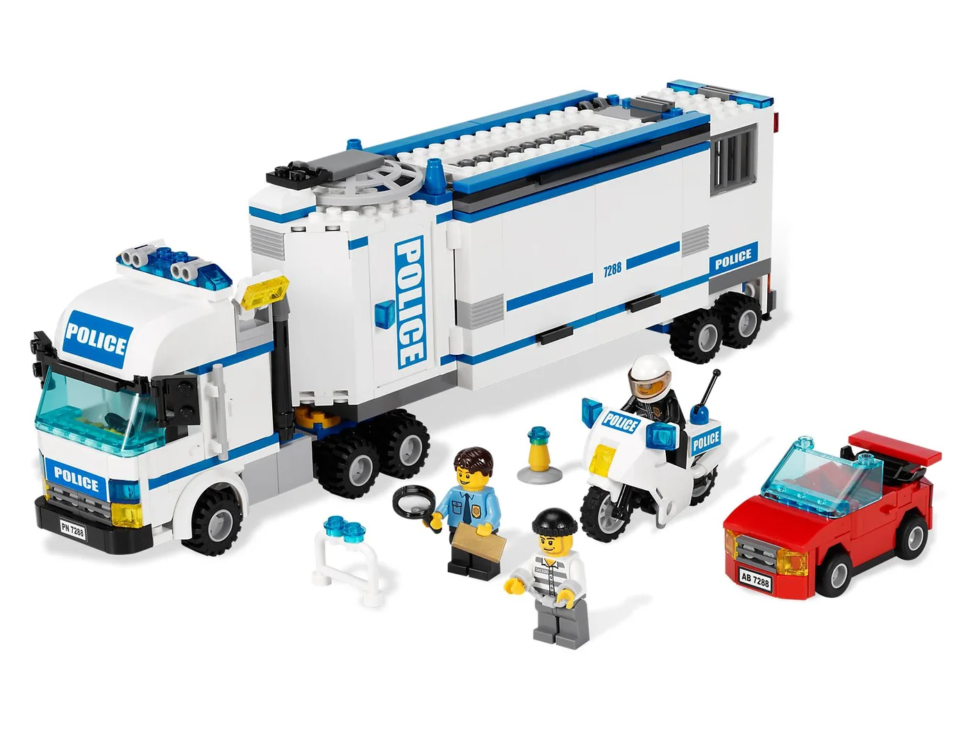 LEGO 7288 Unité de police mobile - prix et où acheter | Brick Broker