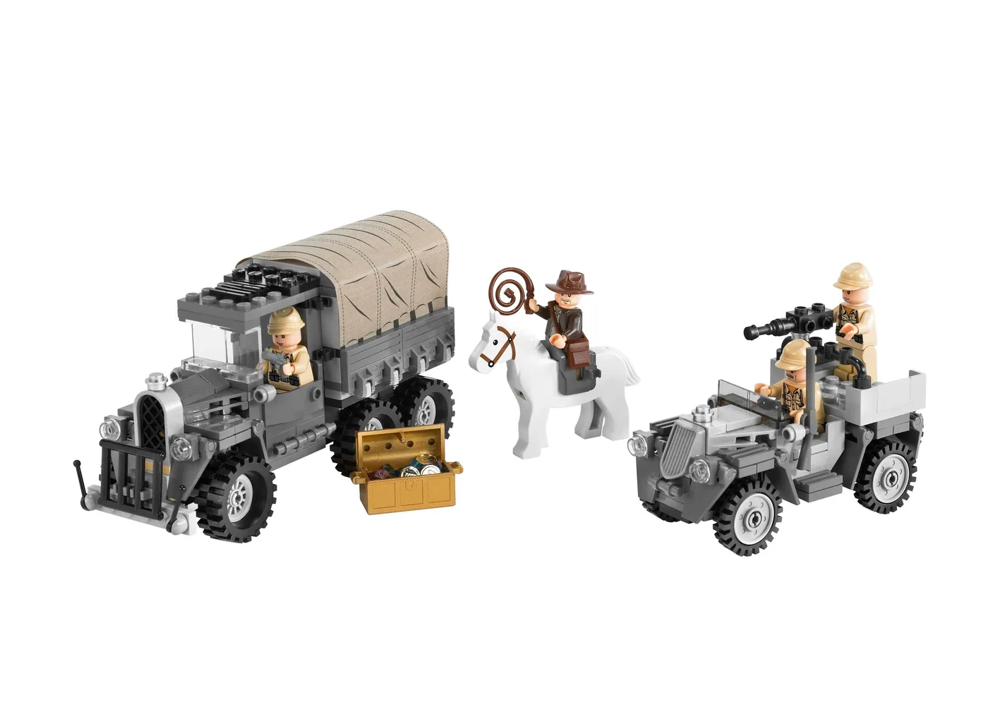 LEGO 7622 La course au trésor volé - prix | Brick Broker