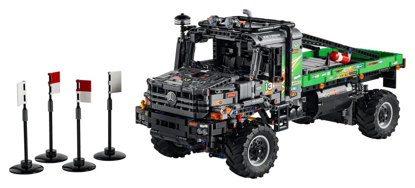 LEGO 42129 Camion tout-terrain 4x4 Mercedes-Benz Zetros - prix | Brick Broker