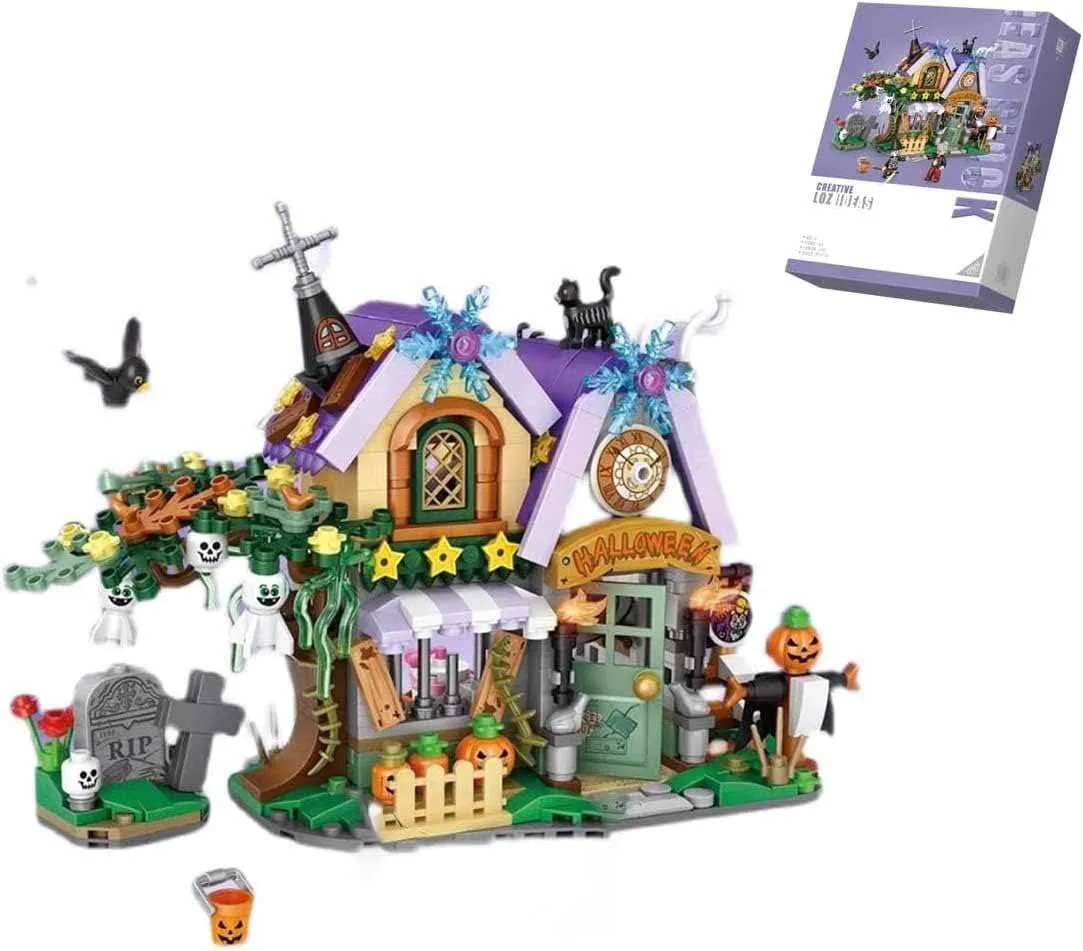 LOZ Maison d'Halloween (LOZ-1233) - prix | Brick Broker