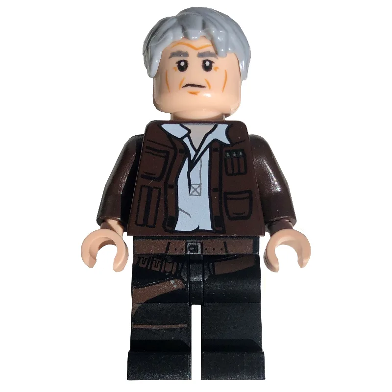 Han Solo, Old, Angry — dans quels sets LEGO ? (fig-002551) | Brick Broker