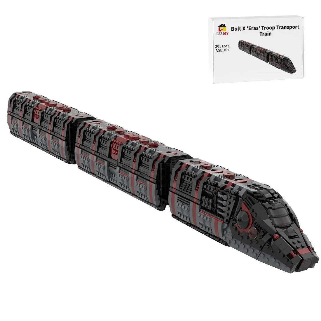 LesDiy Transport de troupes / Train de reconnaissance Bolt X 'Eras' (LESDIY-3687729) - prix | Brick Broker