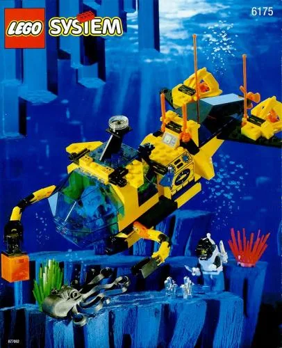 LEGO 6175 Sous-Marin Explorateur de Cristaux - prix | Brick Broker