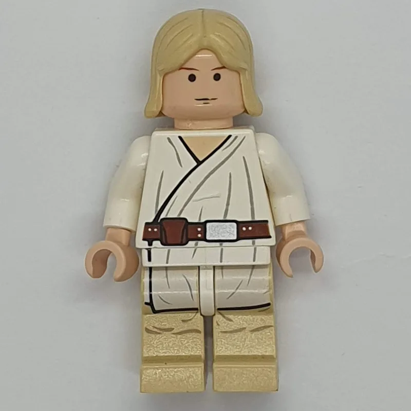 Luke Skywalker, White Robe, Straight Tan Hair… — minifigurine LEGO | Brick Broker