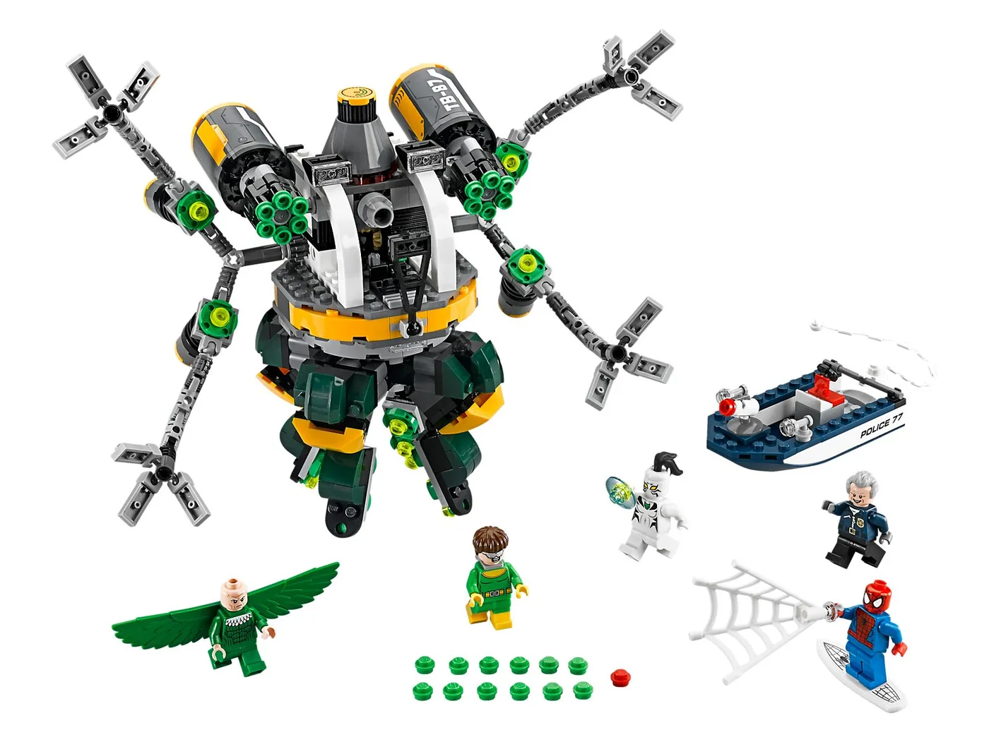LEGO 76059 Spider-Man : Le piège tentaculaire de Doc Ock - prix | Brick Broker