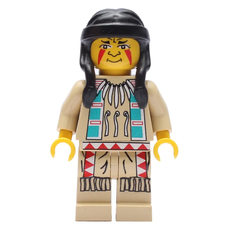 Indian, Black Hair — dans quels sets LEGO ? (fig-008461) | Brick Broker