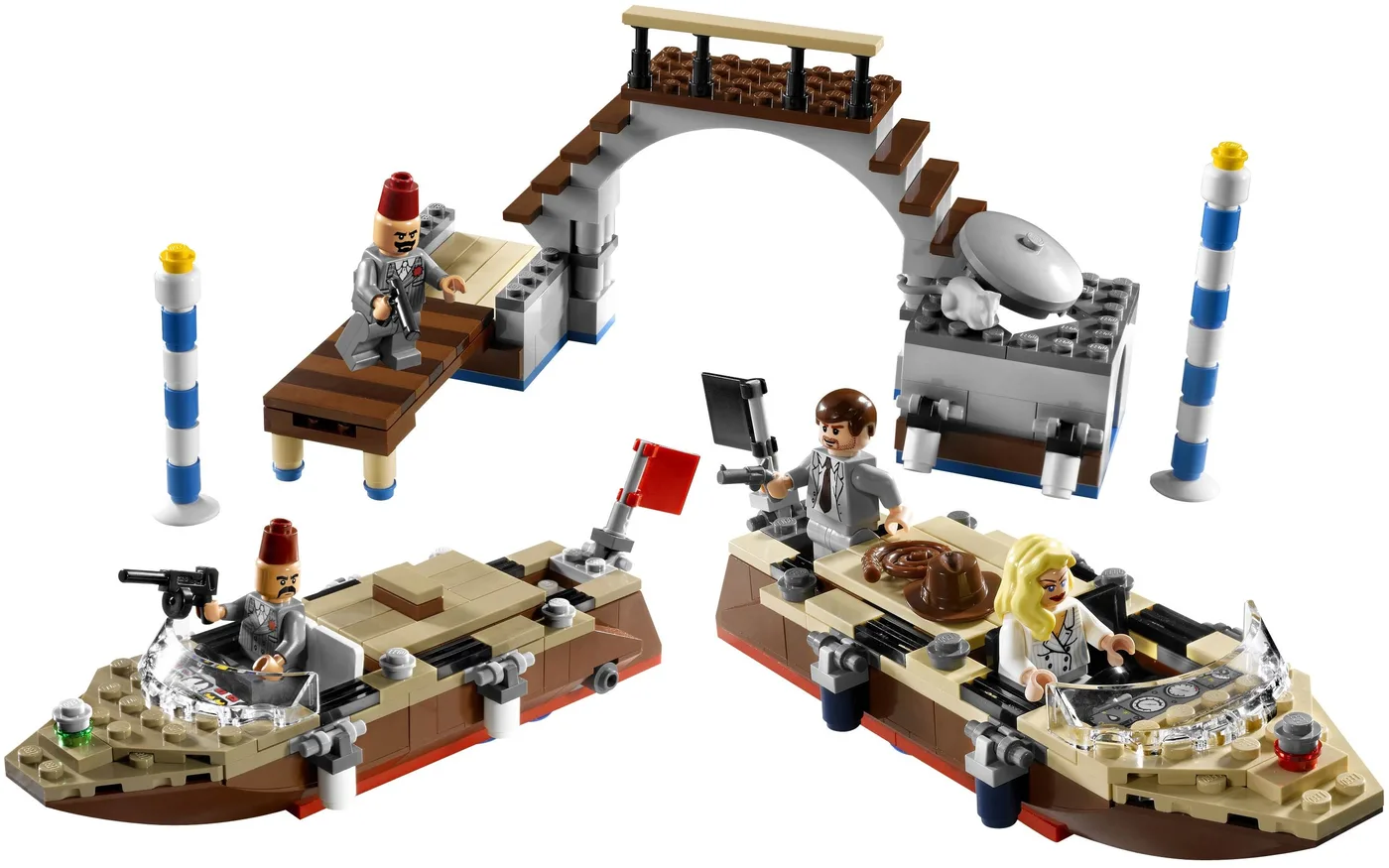 LEGO 7197 Course-poursuite sur les Canaux de Venise - prix | Brick Broker