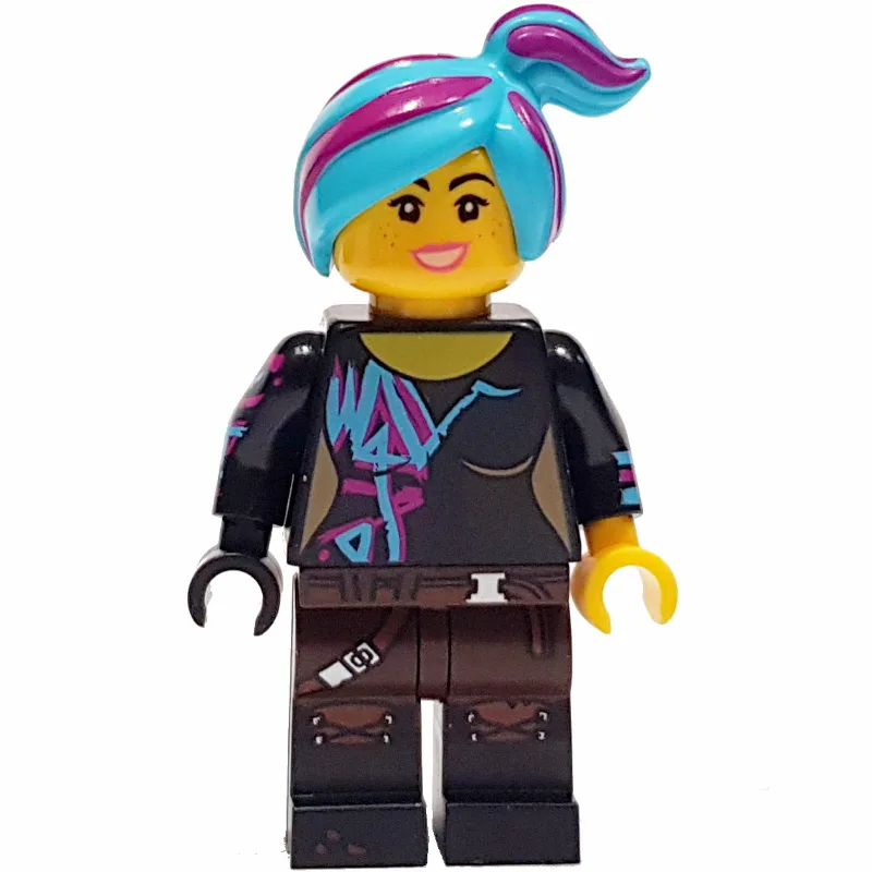 Lucy Wyldstyle, Medium Azure Hair — dans quels sets LEGO ? (fig-007065) | Brick Broker