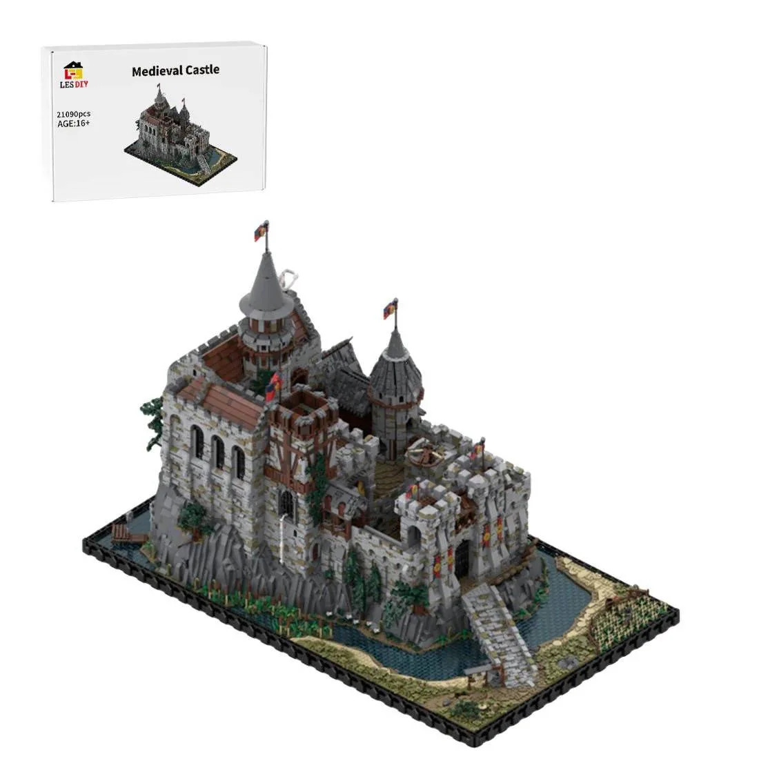 LesDiy Château médiéval (LESDIY-3689589) - prix | Brick Broker