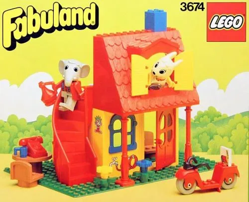 LEGO 3674 La Nouvelle Maison de Bonnie Bunny - prix | Brick Broker