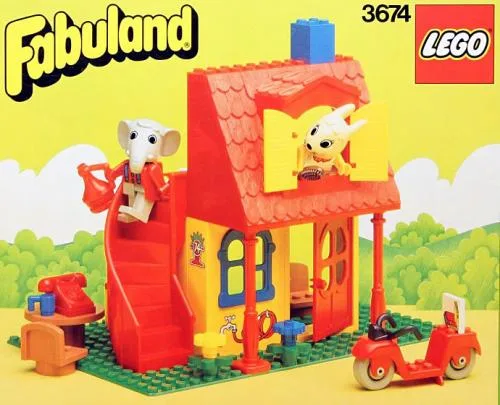 LEGO 3674 La Nouvelle Maison de Bonnie Bunny - prix | Brick Broker