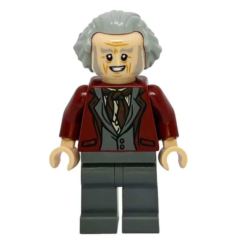 Garrick Ollivander, Dark Red Jacket, Hair Swe… — minifigurine LEGO | Brick Broker