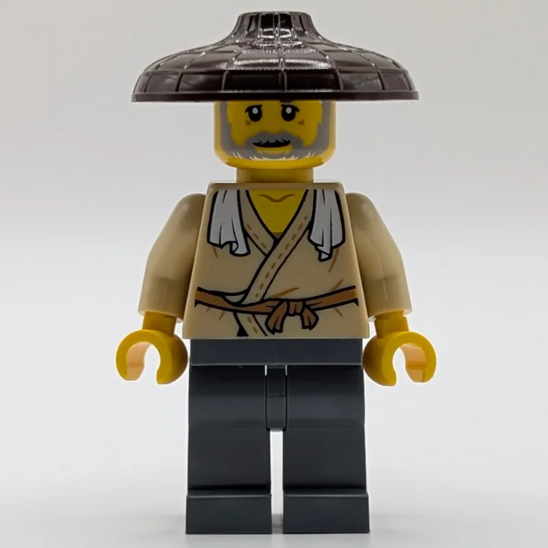 Tan Robes, Dark Bluish Grey Legs, Dark Brown… — minifigurine LEGO | Brick Broker