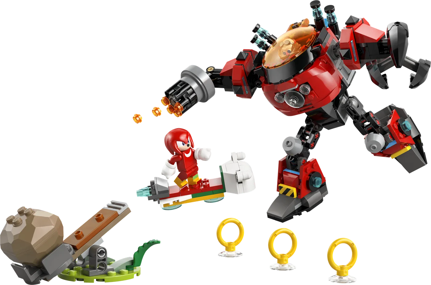 LEGO 77005 Knuckles contre le Robot Broyeur d'Œufs du Dr Eggman - prix | Brick Broker