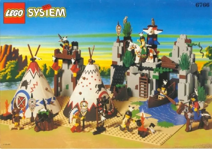 LEGO 6766 Village de la rivière rapide - prix | Brick Broker