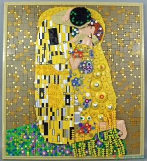 Critique : 31221 Gustav Klimt - The Kiss, le nouveau set LEGO Art | Brick Broker