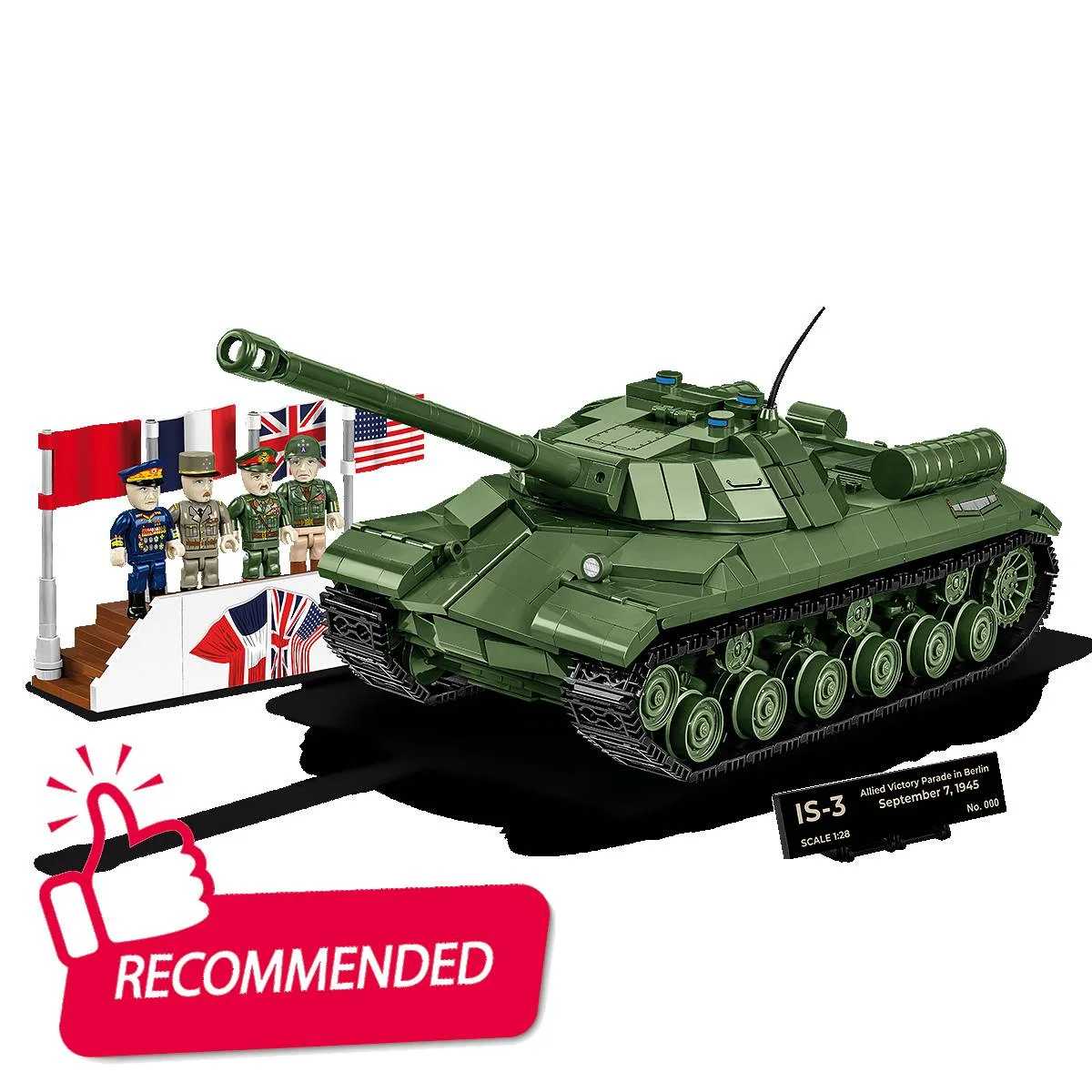 COBI IS-3 Défilé de la Victoire Berlin 1945 - Édition limitée (COBI-2589) - prix | Brick Broker