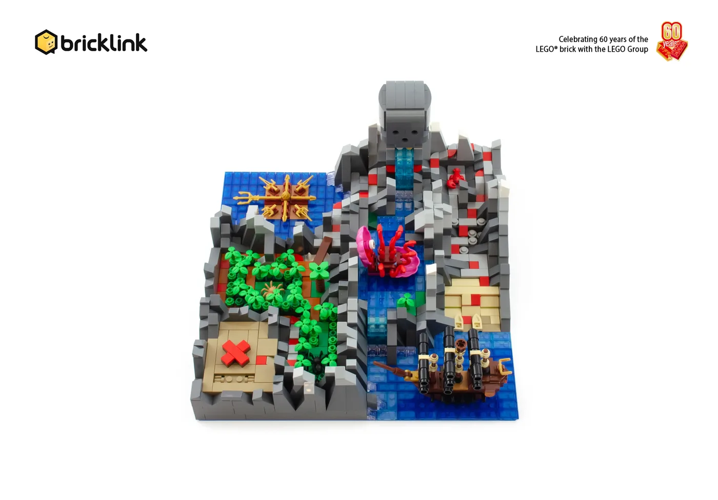 BrickLink 19005 Île du Péril - prix et où acheter | Brick Broker