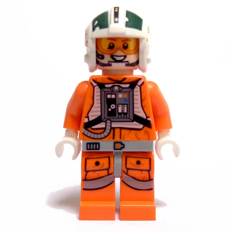 Wedge Antilles, Printed Legs, White Hands — minifigurine LEGO | Brick Broker