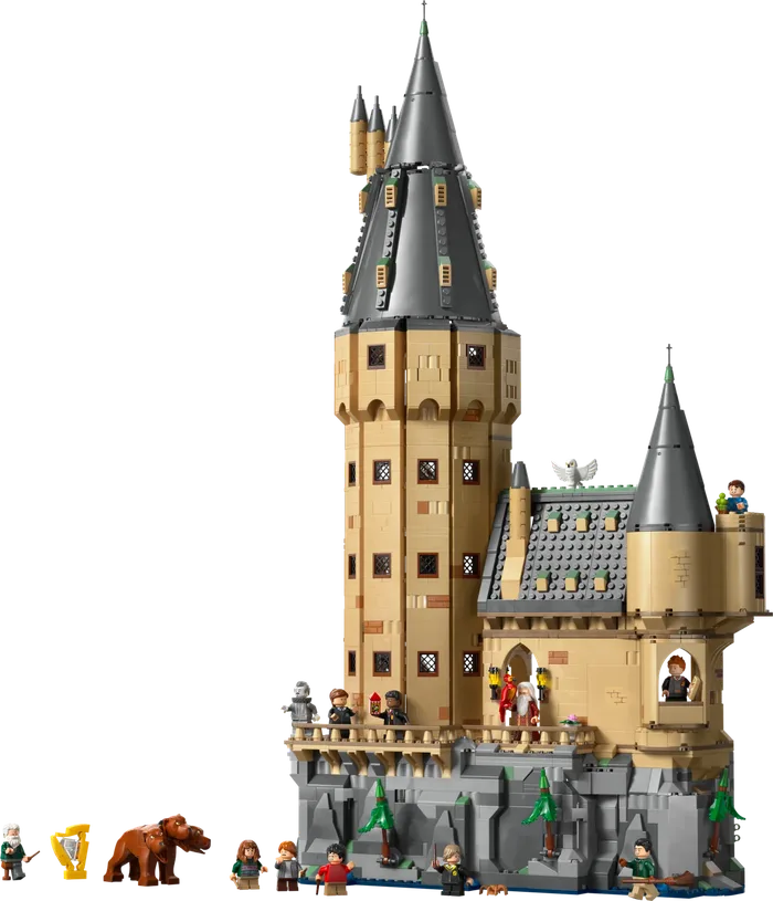 LEGO 76454 Le château de Poudlard : La tour principale - prix | Brick Broker