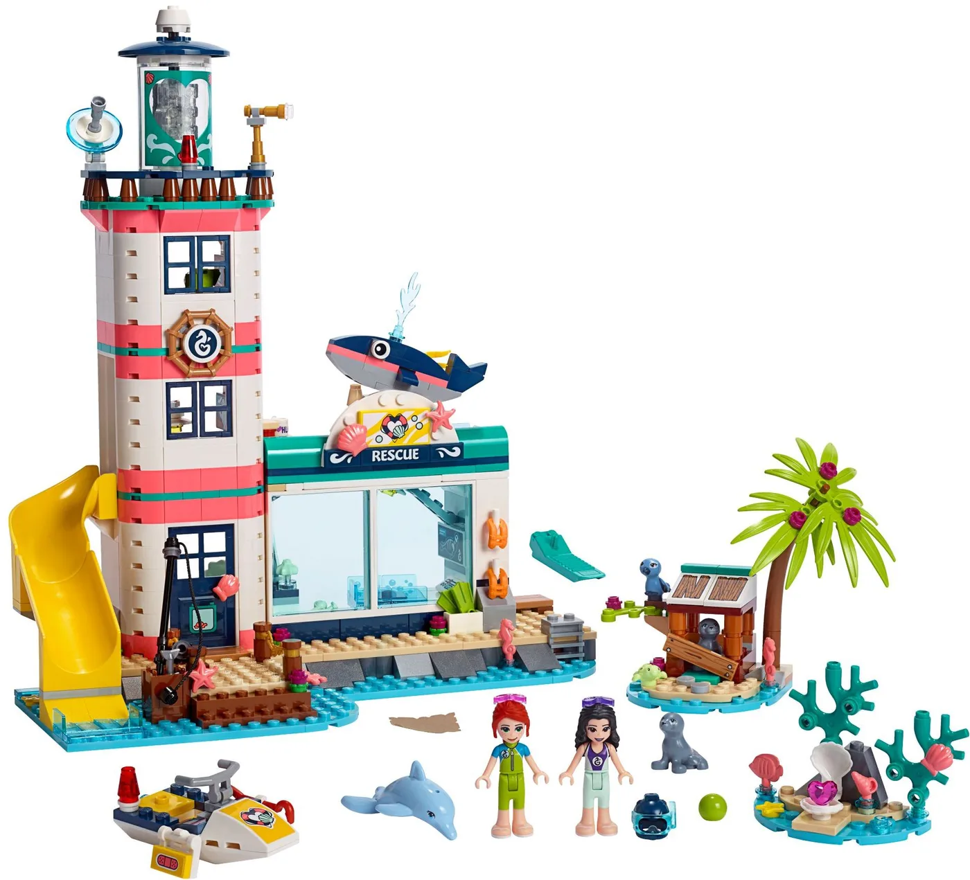 LEGO 41380 Centre de secours du phare - prix | Brick Broker